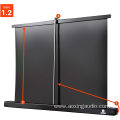 Portable table projection mobile table projector screens